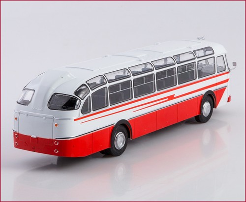 1:43 LAZ 699 A Turist-2 (1964) russian bus Magazin Modimio №62 USSR UdSSR URSS - Picture 4 of 8