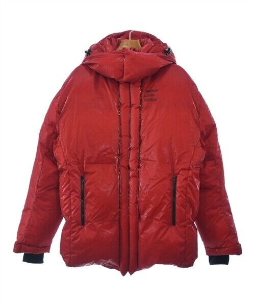 LOUIS VUITTON Technical Mirror Puffer Jacket Red 44 2021AW LOUIS VUITTON Technical Mirror Puffer Jacket Red 44 2021AW