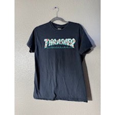 Vintage Y2K thrasher skater shirt Size Medium