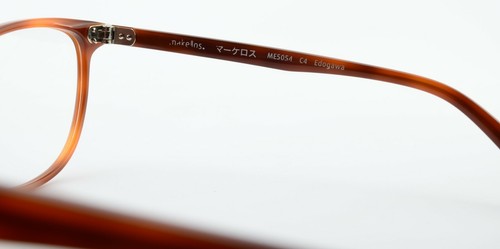 MAKELLOS POTSDAM Brille ME5054 Edogawa Acetate Lady Brown Tones 52-15 138 Japan - Picture 6 of 12