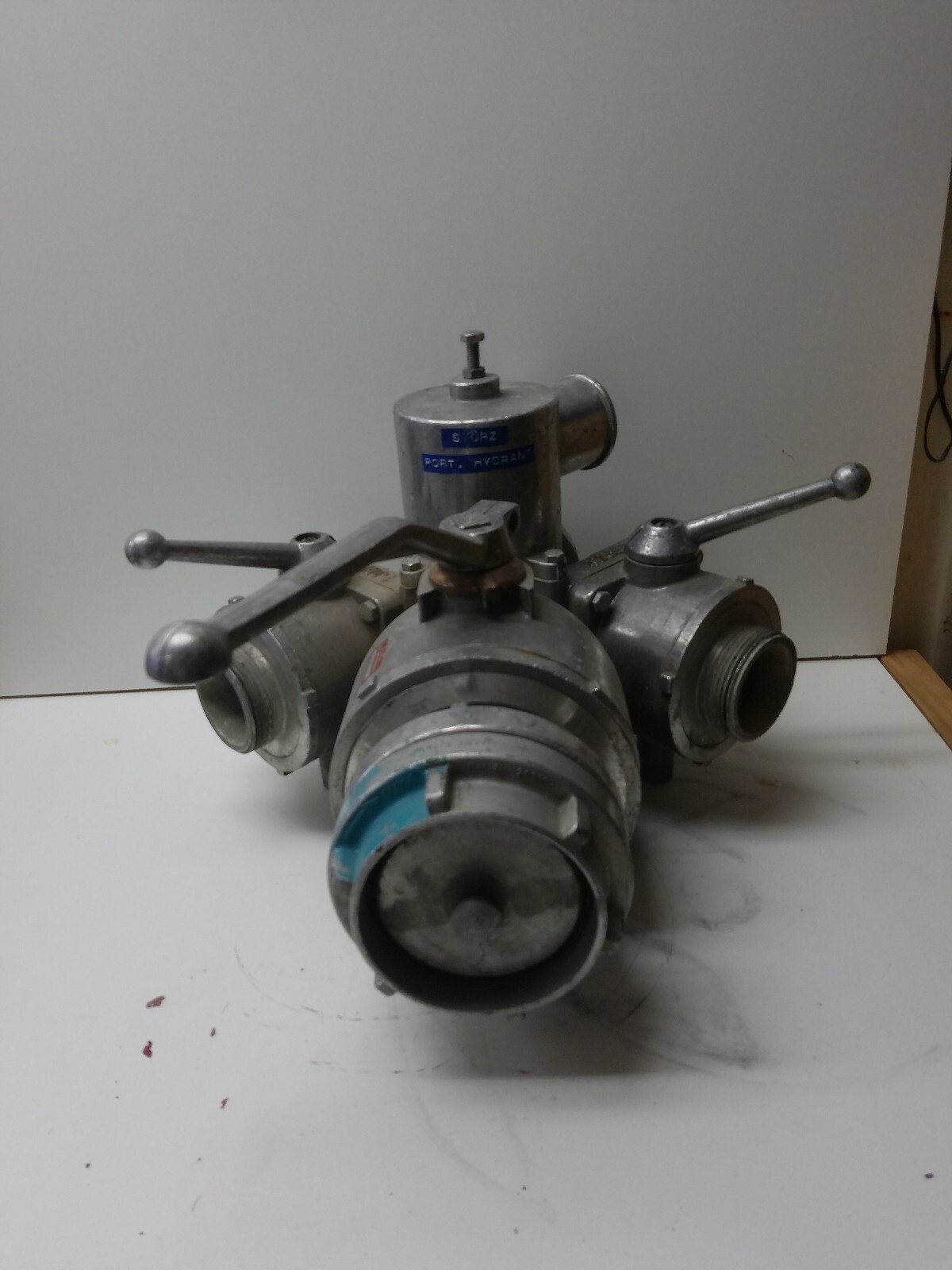 JAFFREY 4" MANIFOLD W/ RELIEF VALVE eBay
