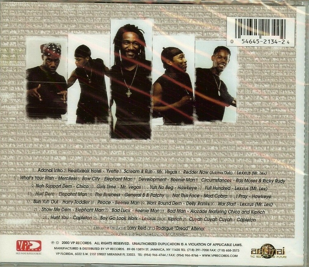 SELECTOR'S PRESENTS - ADORAI - THE SOUND OF THE FUTURE - CD - NEW - SEALED