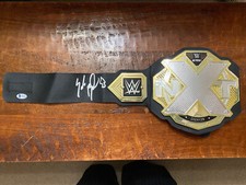 Shayna Baszler Signed NXT Women’s Championship Belt Beckett BAS Coa WWE