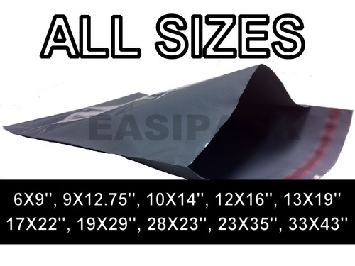 GREY MAILING MAIL BAGS SACKS robust packaging for Postal parcels *ALL SIZES* - Picture 4 of 11