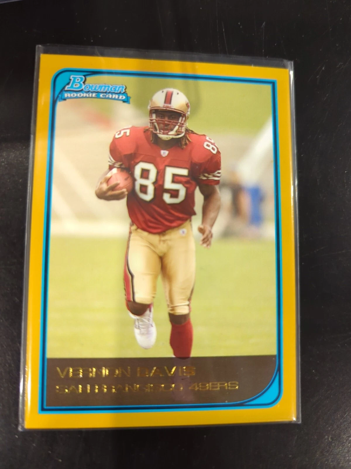 Vernon Davis trading card