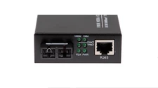 1000 MBPS GIGABIT SINGLEMODE FIBER OPTIC ETHERNET MEDIA CONVERTER  20KM