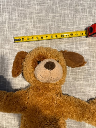 Toys R Us Dog Plush Brown Eye Spot Ears Puppy 24" Sits Floppy, VINTAGE 2010 - Picture 7 of 7