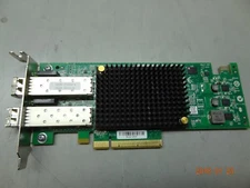 Emulex 10Gb/s Dual Port Fiber Channel PCI-e Network Card + 2 Transceivers *T95