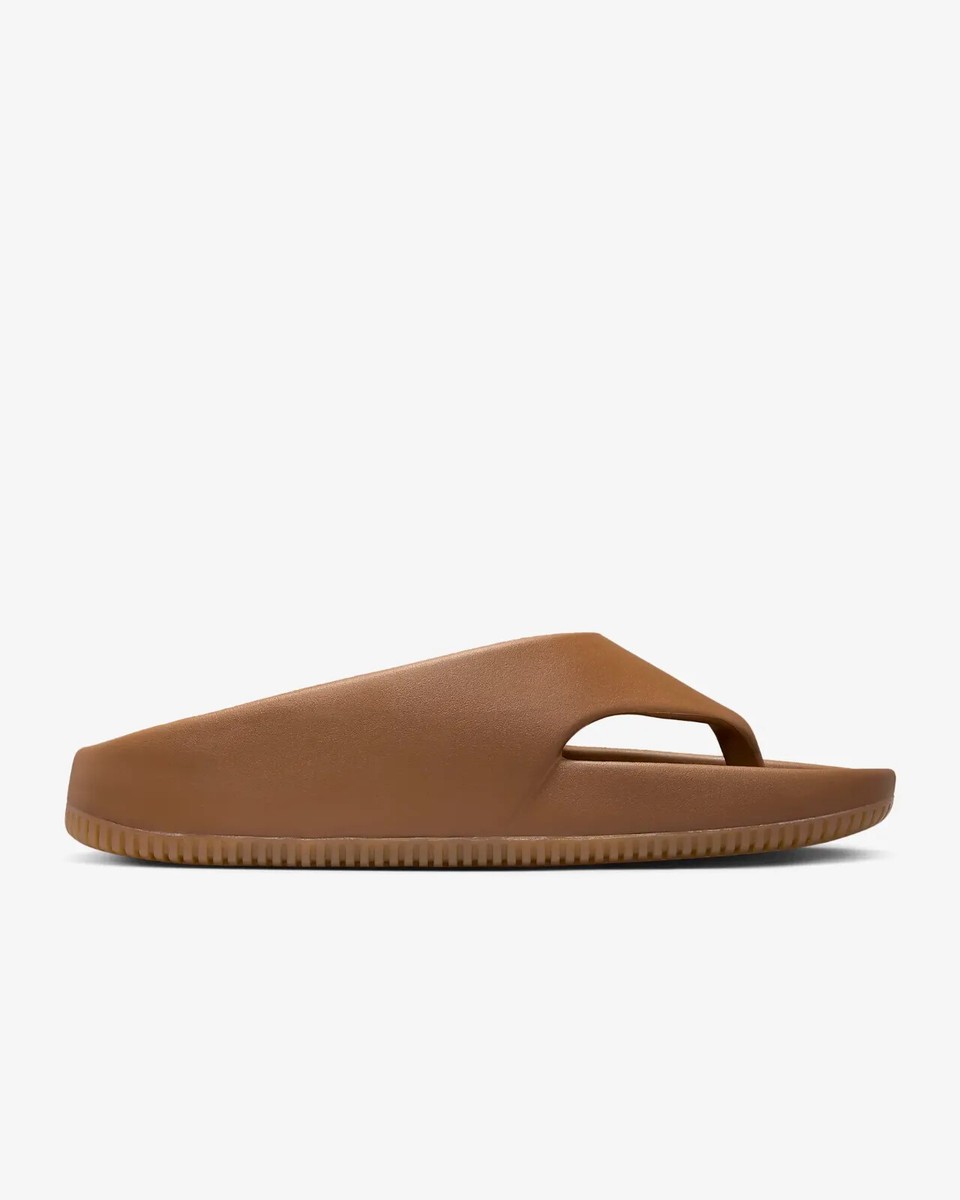 ★ Nike★ Cam Flip Flop M Light British Tan FD4119201 FD411 New Nike Calm Flip Flop Slides - Light British Tan (FD4119