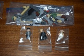 LEGO Harry Potter Set Lot 4736 Freeing Dobby 4737 Quidditch 4865 All Complete