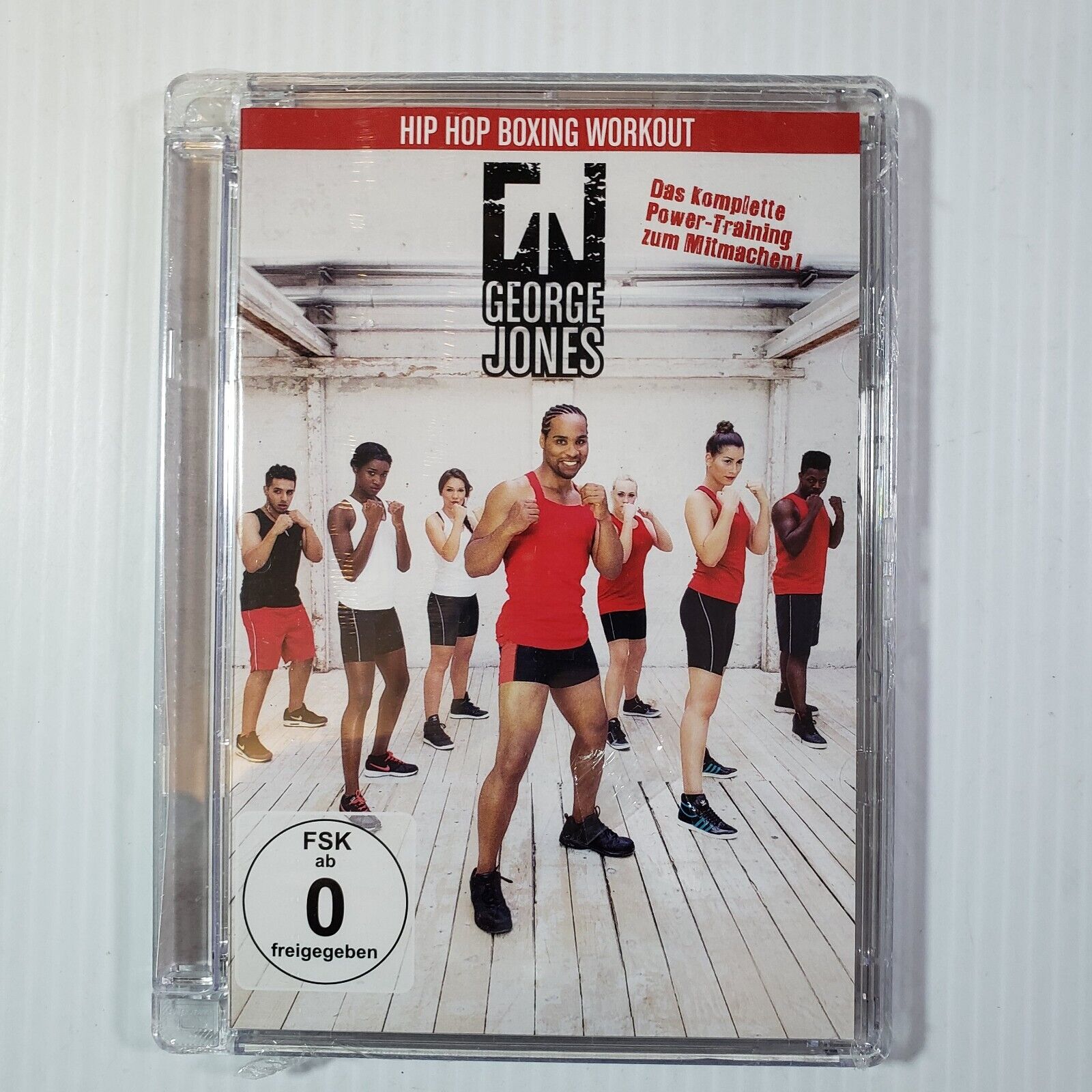 GEORGE JONES HIP HOP BOXING WORKOUT NEW DVD