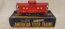 Gilbert American Flyer Caboose No. 630 - with Og. Box Nice