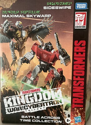 TRANSFORMERS KINGDOM WFC-K42 BATTLE ACROSS TIME SIDESWIPE MAXIMAL SKYWARP InHand