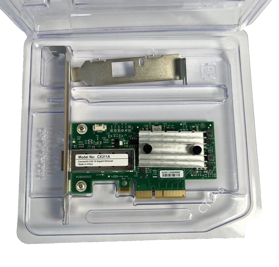 Mellanox MCX311A-XCAT CX311A ConnectX-3 EN 10G Ethernet 10GbE SFP+ PCIe NIC - Image 2 of 4