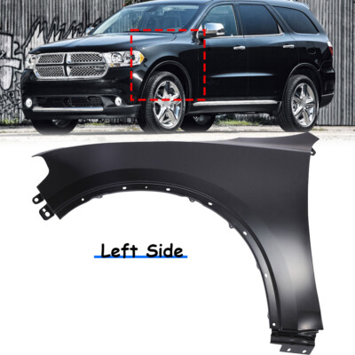 Front Driver Fender Primed Steel For 2011 2012-2022 Dodge Durango 55369735AC