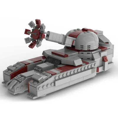 MOC-103902 RX-200 Falchion-class Tank 366 Pieces Building Blocks Toys MOC Set