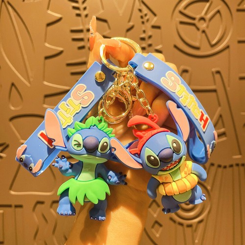 Cartoon Stitch Bapa Pendant Doll Car Decoration Keychain Accessory Keyring eBay