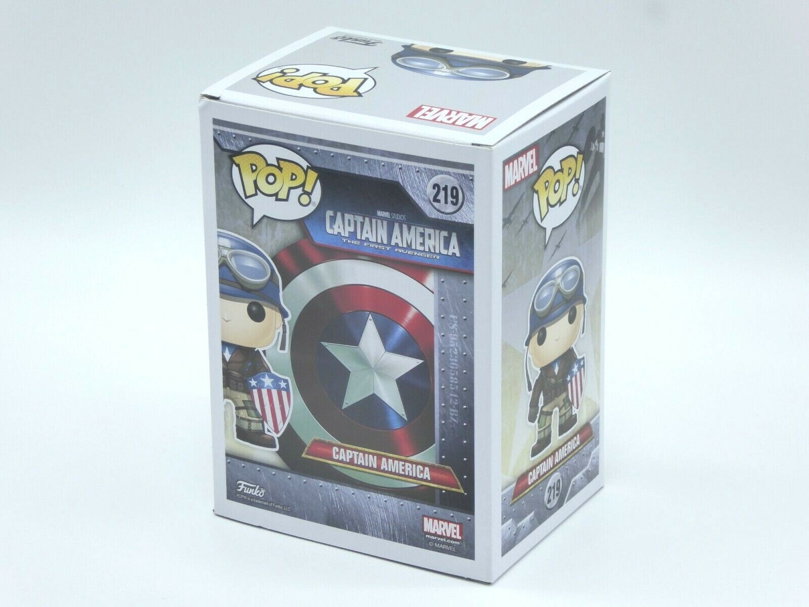 muñeco funko pop capitan america
