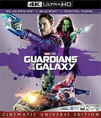 Guardians of the Galaxy - 4K UHD & Blu-ray - NO DIGITAL - LIKE NEW - Afbeelding 1 van 1