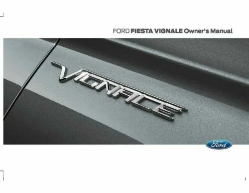 2017 Ford Fiesta Car Owner & Operator Manuals