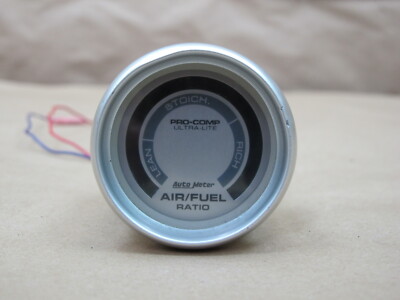 Auto Meter 4375 Ultra-Lite Electric AFR Air Fuel Ratio Gauge Narrowband O2 52mm