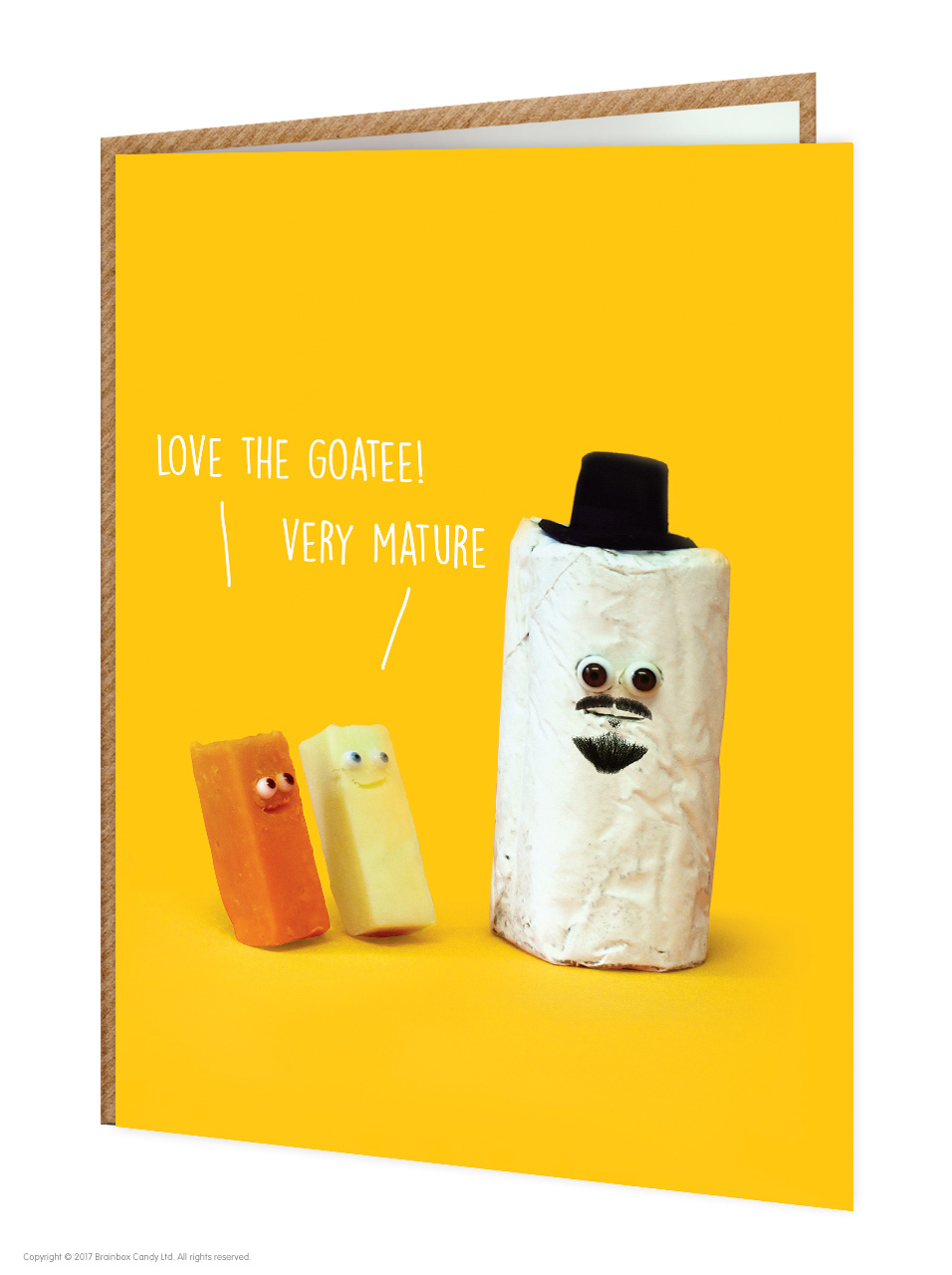 Brainbox Candy Funny Comedy Humour Mature Cheese Birthday Card Novelty Cheeky