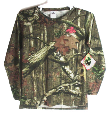 Mossy Oak Break Up Infinity Shirt Long Sleeve Multicolored NWT Women's Size L