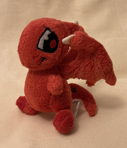 Neopets 2006 Snap Creative Red Shoyru Miniature Stuffed Animal Plush 4” READ - 第 1/10 張圖片