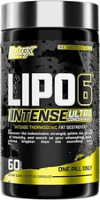 Lipo6 Black Intense Ultra Concentrate Thermogenic Fat Burner | Weight Loss Suppl