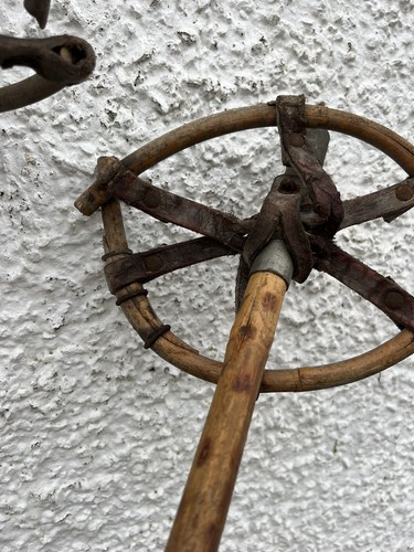 Vintage Bamboo Ski Poles / Ski Poles - Picture 9 of 14
