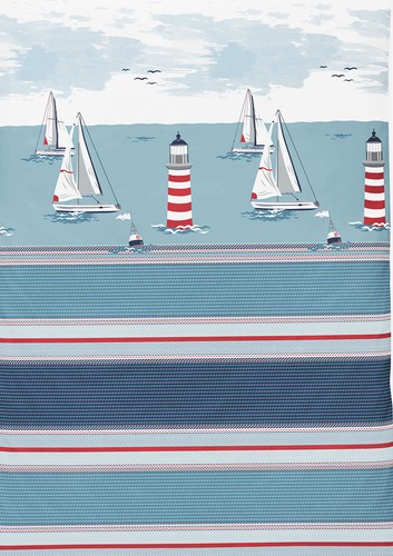 Irisette Seersucker Bettwäsche Easy 8482-20 blau 100% Baumwolle 135 x 200 cm - Bild 3 von 4