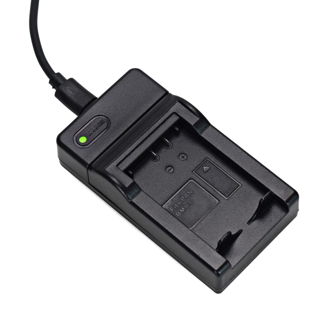 CELLONIC Cavo USB 1m compatibile con Panasonic Lumix GX9 GX80 G80 G90 DC-FZ72 FZ2000 HC-V770 -V180 DMC-TZ100 TZ90 LX15 LX100 II Filo carica 2A Cavetto dati USB A 2.0 PVC nero, per