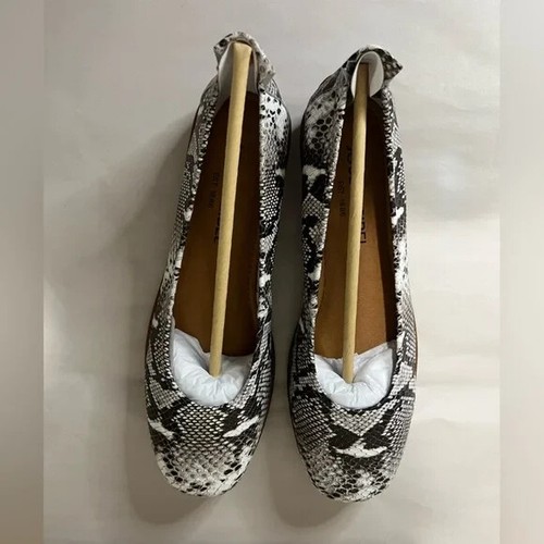 Josef Seibel ballet flats with snakeskin print genuine leather flat EU37 US6/6.5 - Picture 4 of 7
