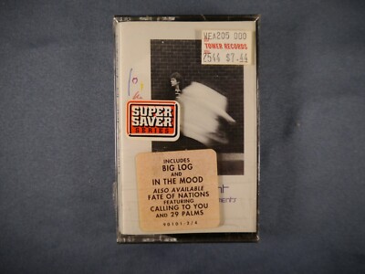ROBERT PLANT -THE PRINCIPLE OF MOMENTS CASSETTE SEALED HYPE STICKER