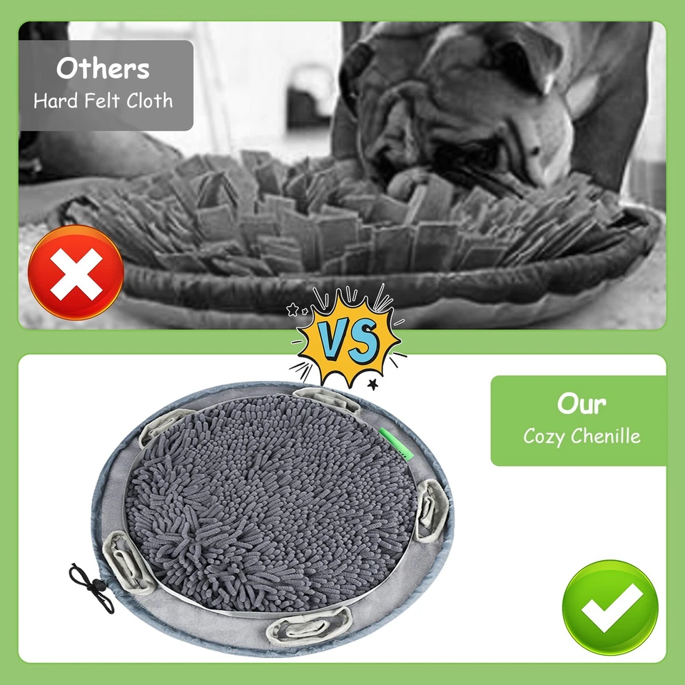 AODALIY® Schnüffelteppich für Hunde, 50 x 50 cm - Bild 4 von 4