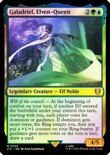 1x Galadriel, Elven-Queen, Foil, MTG, The Lord of the Rings: Tales of Middle-E