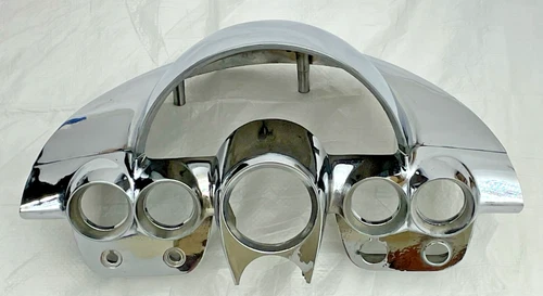 1958-62 Corvette Dash Cluster Housing C1 Chevy Gauge Instrument Panel Surround