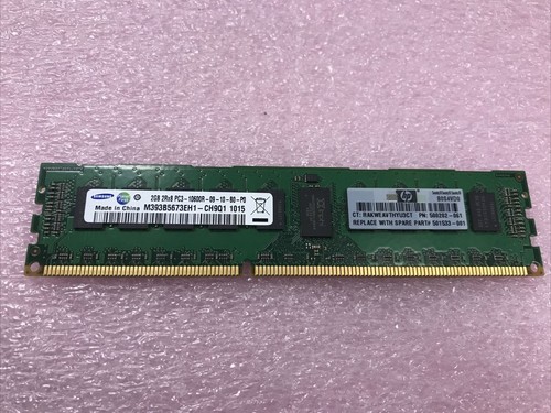 Samsung 12GB Kit 6x2GB 2Rx8 PC3-10600R-09-10-B0-P0 Server Ram M393B5673EH1 - Picture 2 of 6
