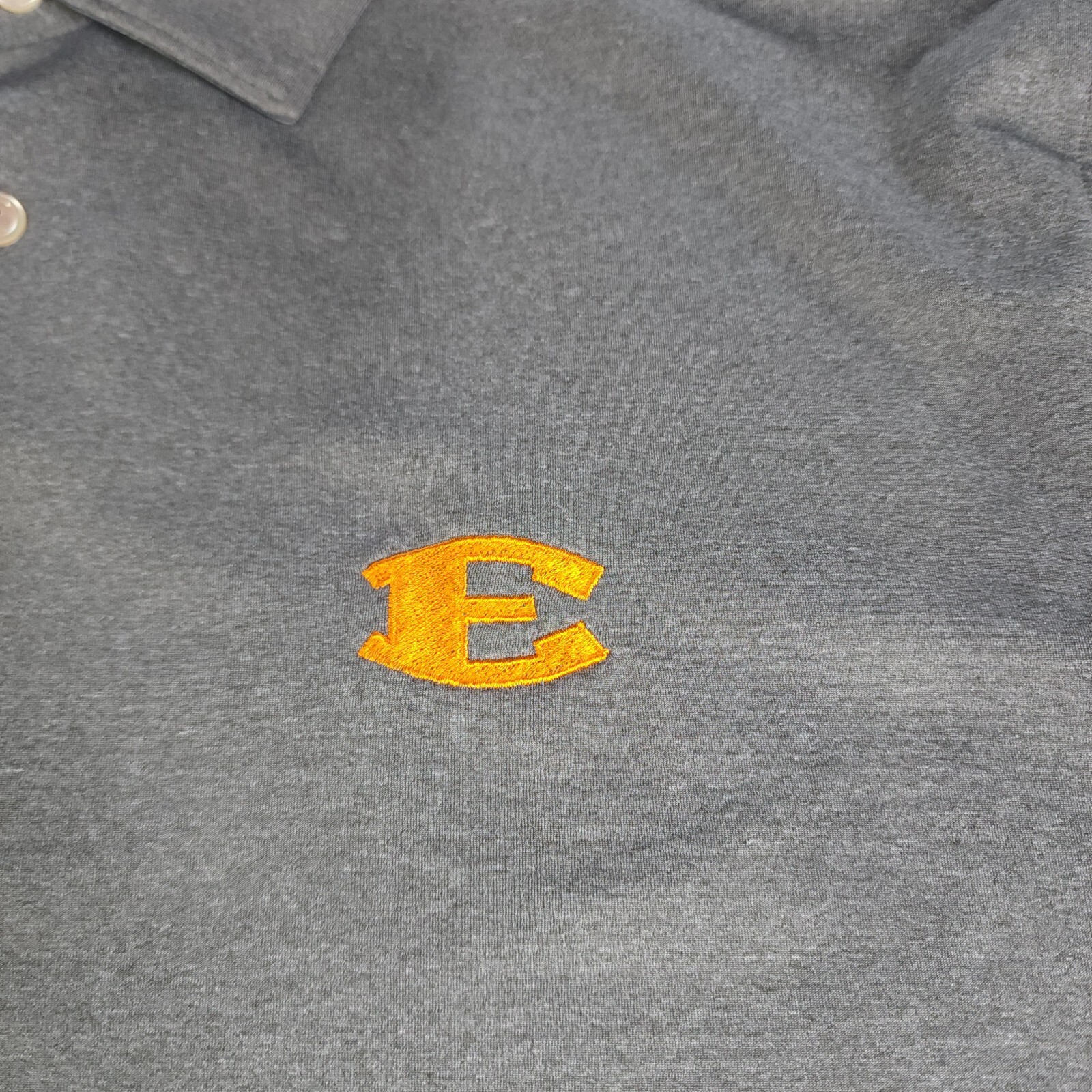 Peter Millar Polo Large Gray Solid Summer Comfort… - image 2