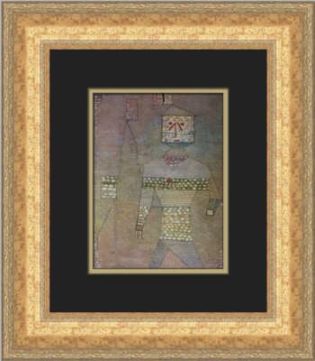Paul Klee Barbarian Captain Custom Framed Print