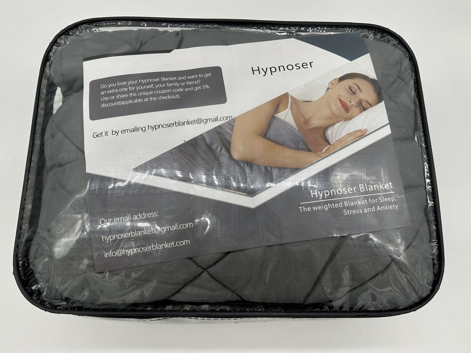 Hypnoser Weighted Blanket Adult Size ( 15 lbs 48