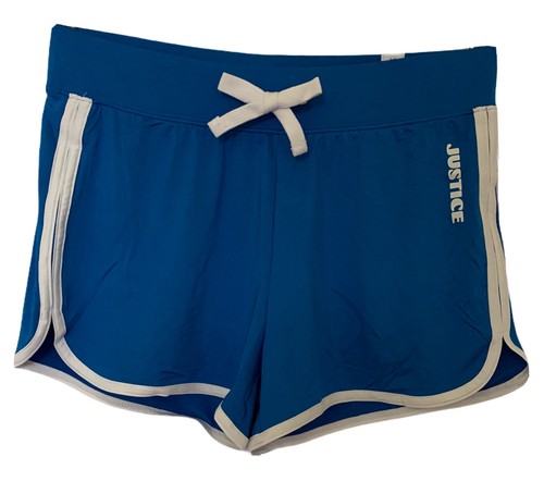 Justice Girls Blue Dolphin Shorts With 