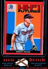 1-2022 Bowman Hi-Fi Futures Orange Refractor Brady House Nationals 03/25