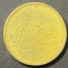 Jillian's c1980's Arcade Dame Token 25mm