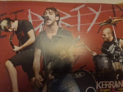 ALL TIME LOW / SINISTER THE MOVIE A4 POSTER KERRANG MAGAZINE UK 