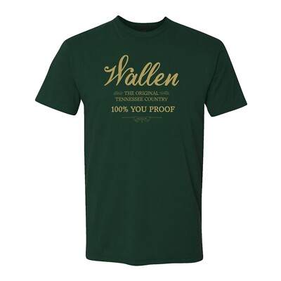 Wallen Whiskey Bourbon - funny country music fest tour XS-5X Unisex New T-shirt