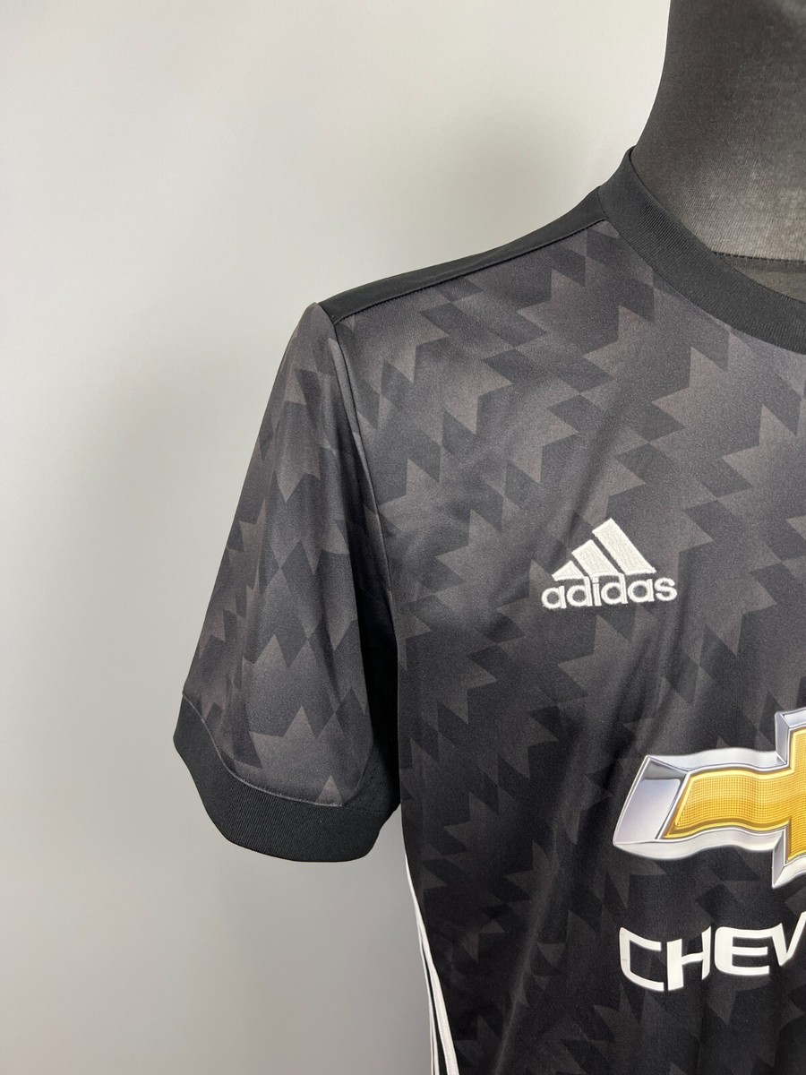 MANCHESTER UNITED 2017 2018 AWAY SHIRT FOOTBALL SOCCER ADIDAS
