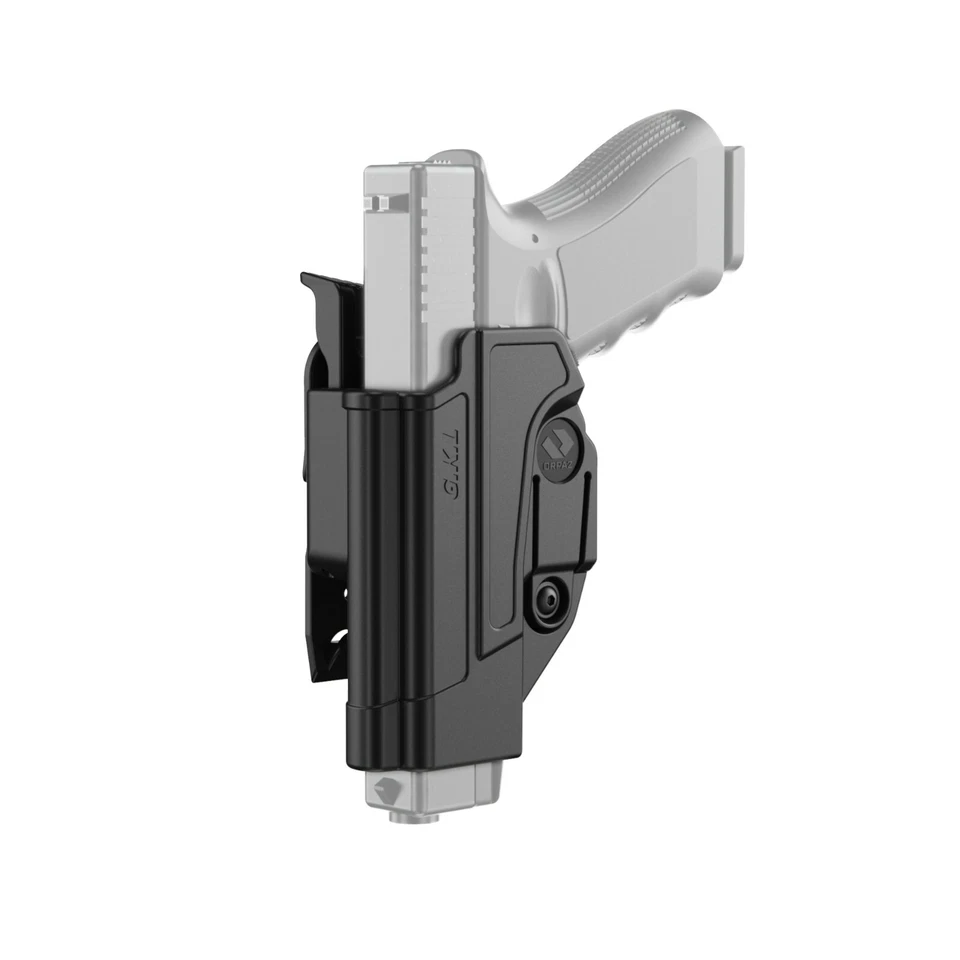 Orpaz G19 Compatible with Glock 19 Holster Left Hand, Level II OWB MOLLE Holster - Image 4 of 4