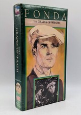 The Grapes of Wrath VHS 1940 Movie New Sealed 1988 Henry Fonda Steinbeck B W
