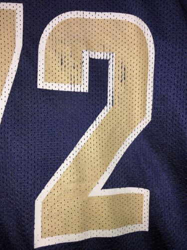 VINTAGE REEBOK Chris Long #72 ST. LOUIS RAMS Blue NFL Jersey Men’s Size M *Read* - Picture 6 of 22